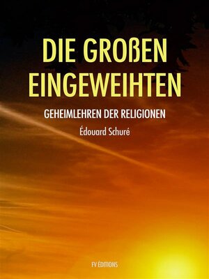 cover image of Die Großen Eingeweihten